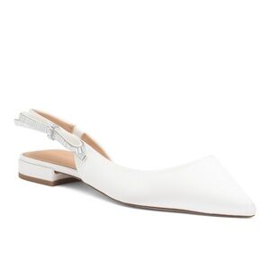 NEW Ted Baker London Elegant White Slingback Women's Shoes